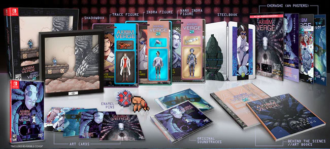 Axiom Verge 1 + 2 Dual Pack  SWITCH  US 
 Limited Run