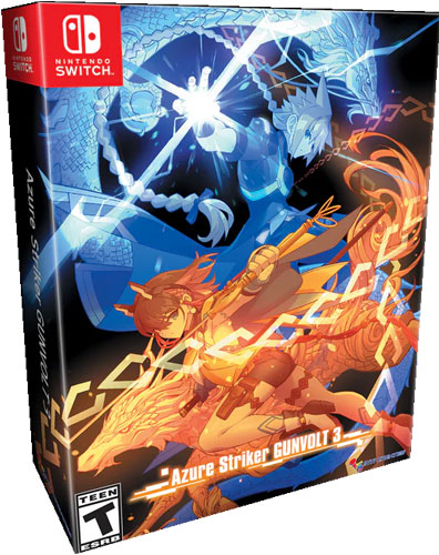 Azure Striker Gunvolt 3 C.E.  SWITCH  US 
 Limited Run