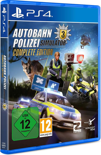 Autobahn-Polizei Simulator 3 Complete E.  PS-4