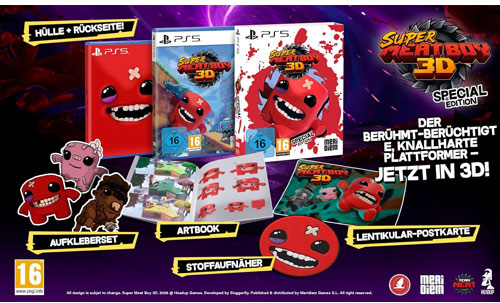 Super Meat Boy 3D Special Edition  PS-5