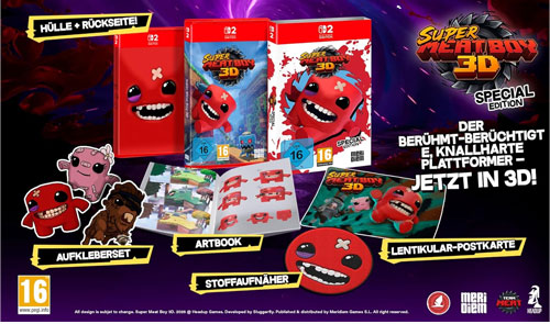 Super Meat Boy 3D Special Edition  SWITCH
