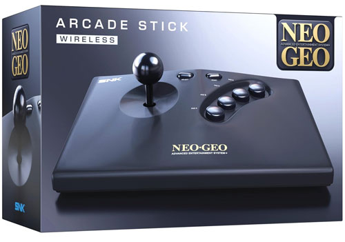 NEO GEO AES+ Arcade Stick Black