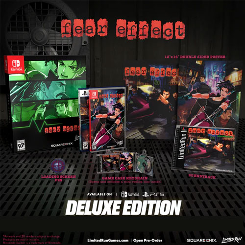Fear Effect Deluxe E.  SWITCH  US 
 Limited Run