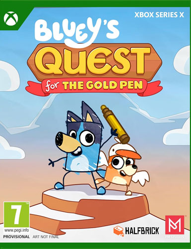 Blueys Quest for the gold Pen  XBSX  PEGI