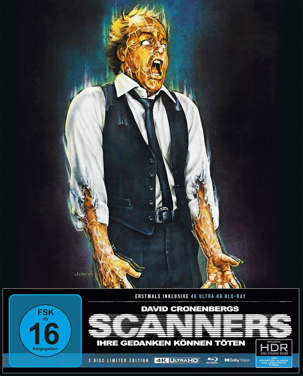 Scanners (UHD+BR) LE -MB- 4K 
Limited Mediabook