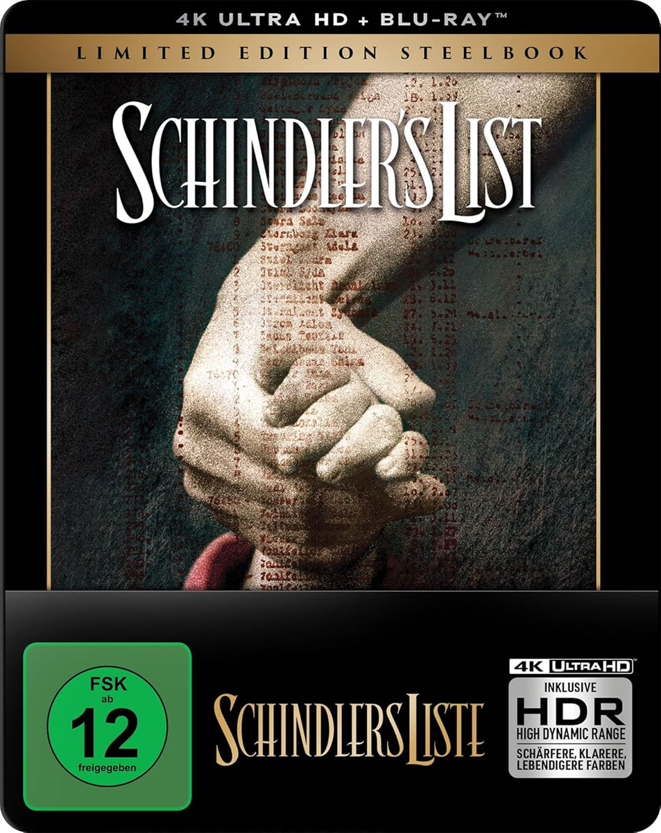Schindlers Liste (UHD+BR) LE -SB- 4K 
Limited Steelbook