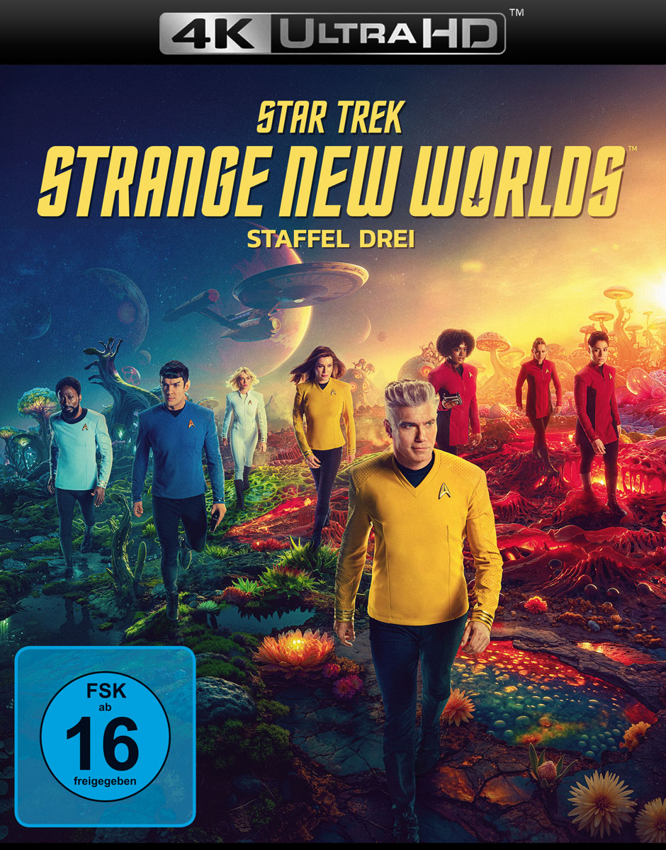 Star Trek: Strange New Worlds - Staffel #3 (UHD) 
Min: 505/DD5.1/WS 4K