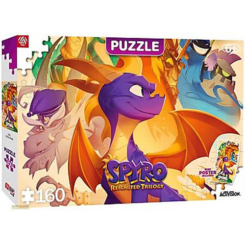 Merc  Puzzle Kids Spyro Reignited Trilogy: Heroes 
 160 Teile