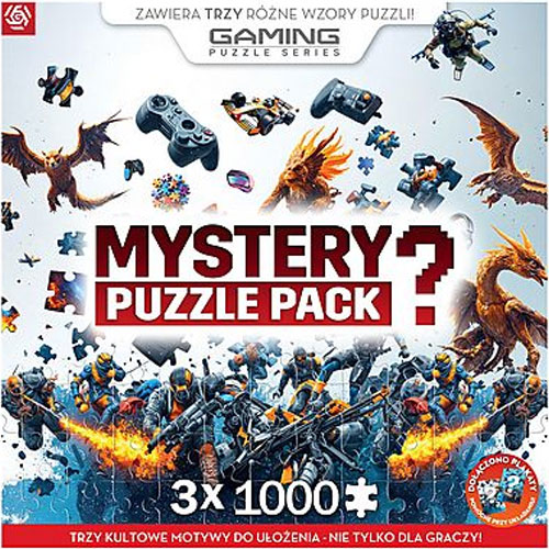 Merc  Puzzle Mystery Gaming Pack V1 
 3x1000 Teile