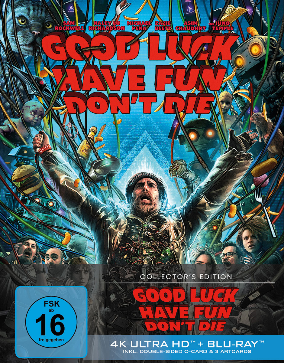 Good Luck, Have Fun, Dont Die (UHD+BR) CE 4K 
Collectors Edition, 2Disc