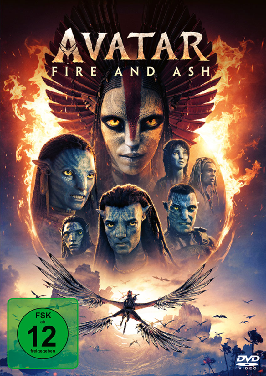 Avatar - Fire and Ash (DVD) 
Min: 189/DD5.1/WS