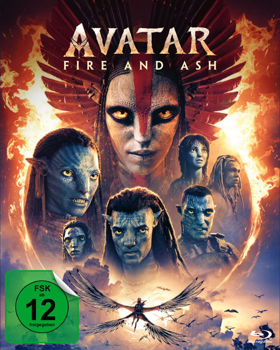 Avatar - Fire and Ash (BR) 2Disc 
Min: 197/DD5.1/WS