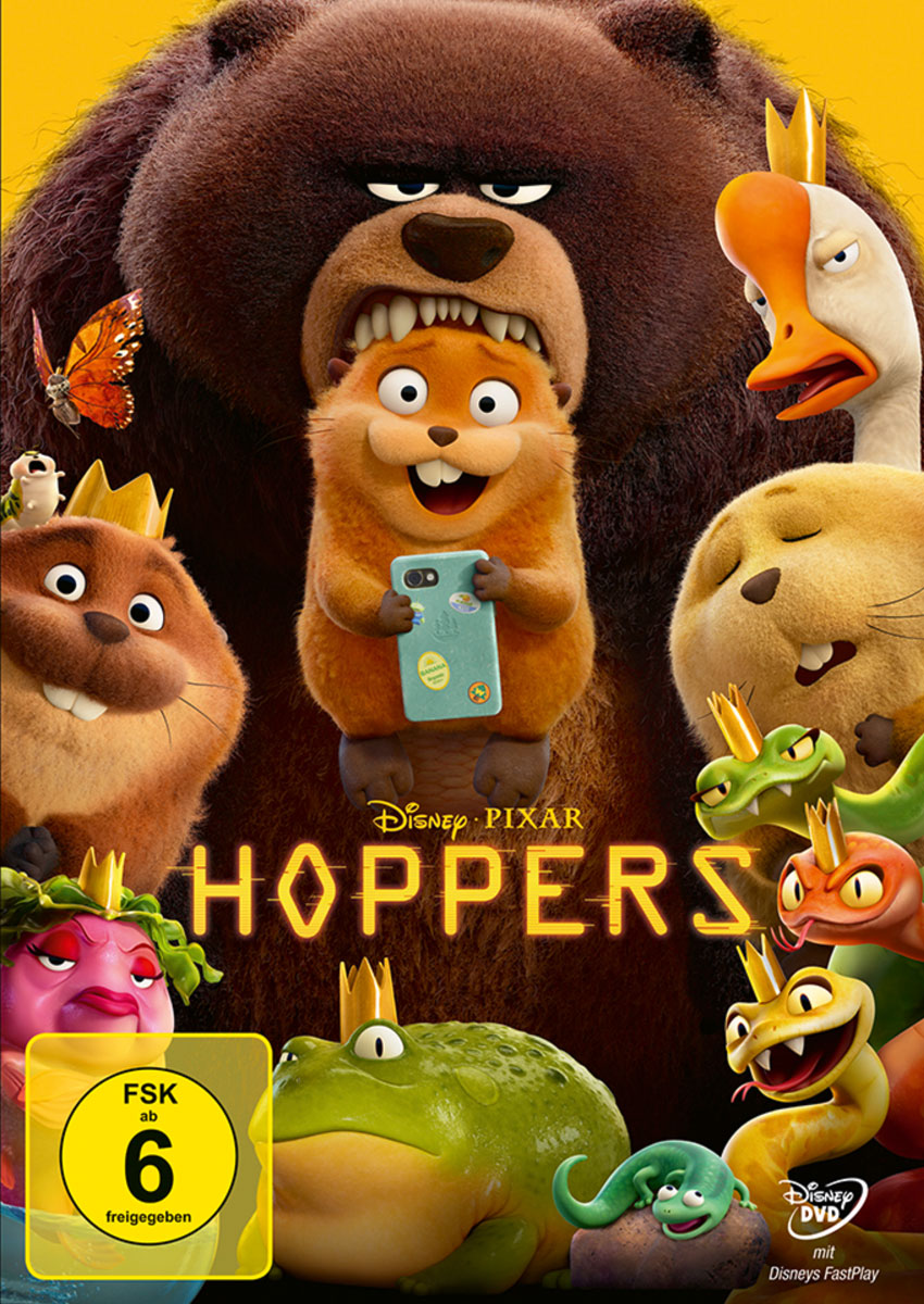 Hoppers (DVD) 
Min: 100/DD5.1/WS  PIXAR