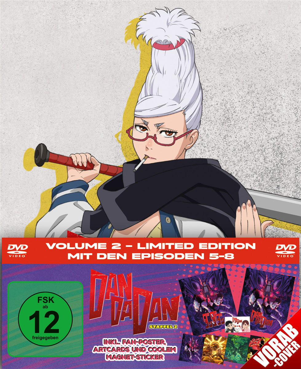 DAN DA DAN - Staffel 2.2 LTD. (DVD) 
mit Fan-Poster