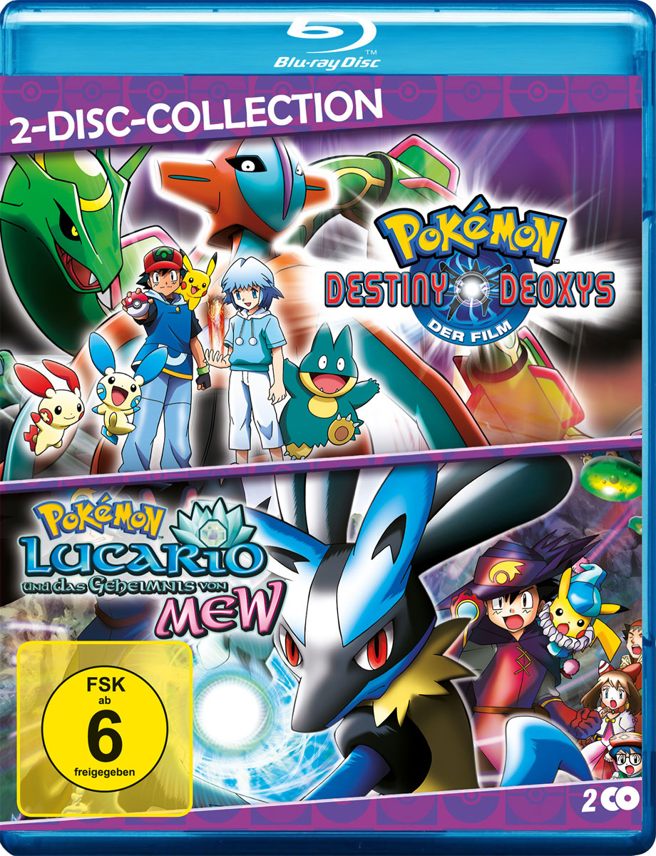 Pokemon - 2Disc Col.: Destiny / Lucario (BR) 
Pokemon 07 / 08 Doppelbox, 2Disc