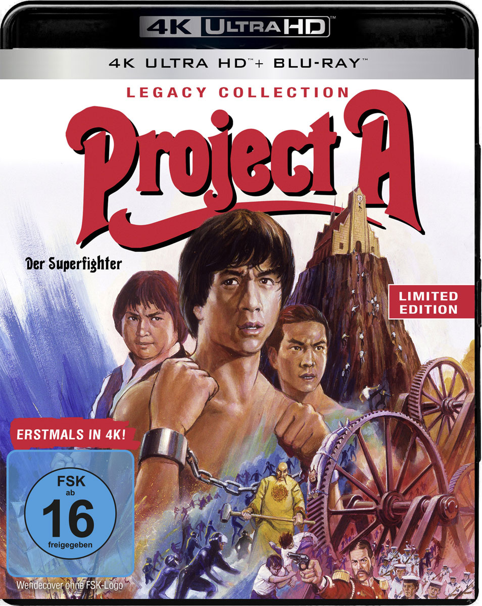 Project A (UHD+DVD) LTD Legacy Collection 
Min: 107/DD5.1/WS Superfighter 1