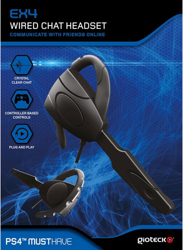 PS4 Headset EX4 Wired Chat Headset