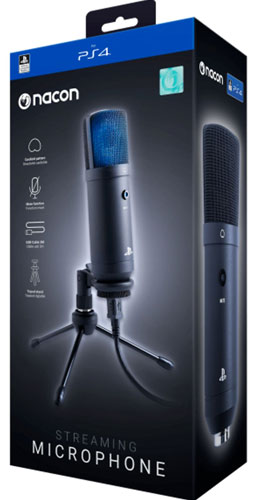 PS4 Streaming-Microphone  Nacon 
 [Offiziell lizenziert]