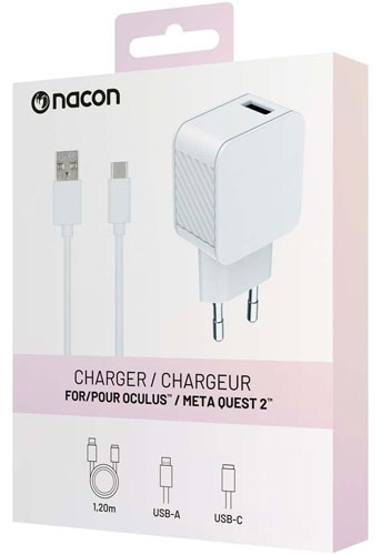 Multi AC-Adapter  Nacon
 [white] Meta Quest 2 Ladegerät