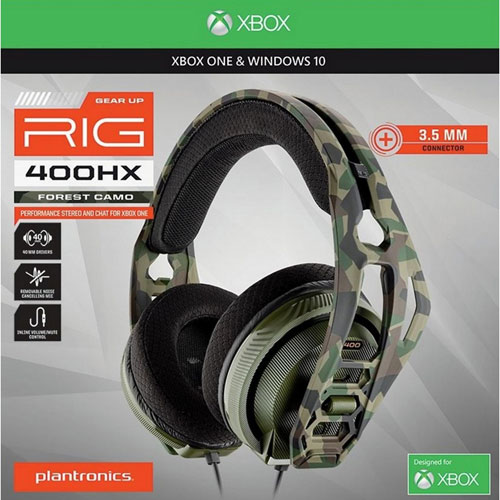XB-One Headset RIG 400HX Camo Forest  Nacon 
 [Offiziell lizenziert]