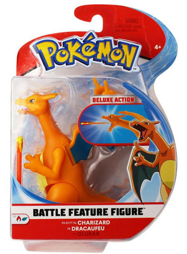 Merc Pokémon Figur Battle Feature Glurak