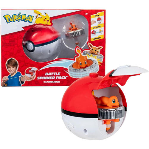 Merc Pokémon Battle Spinner Glumanda Pokéball