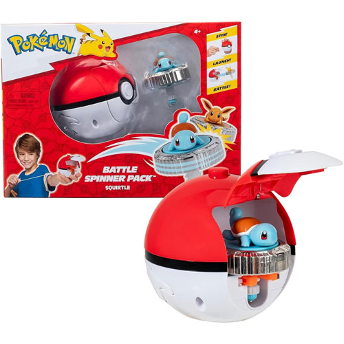 Merc Pokémon Battle Spinner Schiggy Pokéball