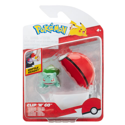 Merc Pokémon Clip'n Go Bisasam Pokéball