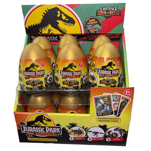 Merc Figur Jurassic Captivz Surprise Egg