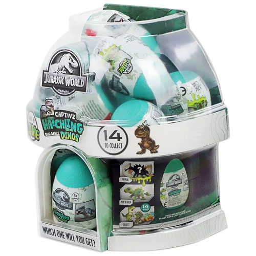 Merc Figur Jurassic World Hatchlings Edition Egg