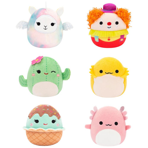 Merc Plüsch Micromallows 6er Pack
 Squishmallows