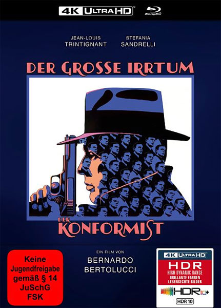 Große Irrtum - Der Konformist (UHD+BR) LCE -MB- 
Limited Collectors Edition, Mediabook