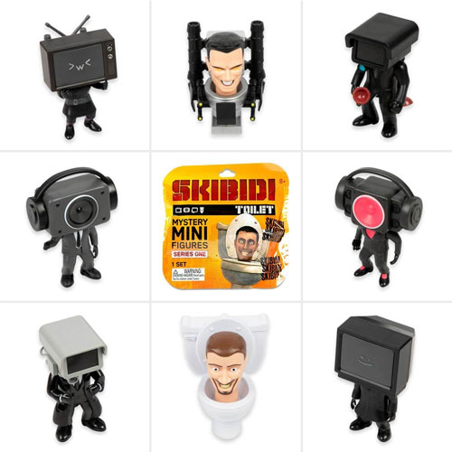 Merc Minifigur Skibidi Toilet