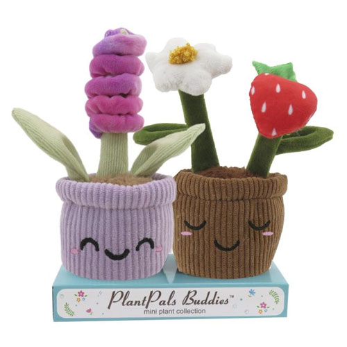 Merc Plüsch Plantset Erdbeere  15cm