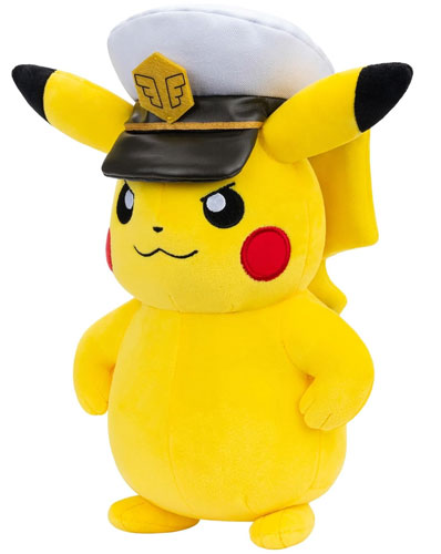 Merc Plüsch Pokemon Captain Pikachu  20cm