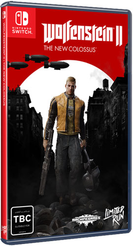 Wolfenstein 2 The New Colossus  SWITCH  US 
 Limited Run