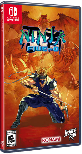 Ninja Five-0  SWITCH  US 
 Limited Run