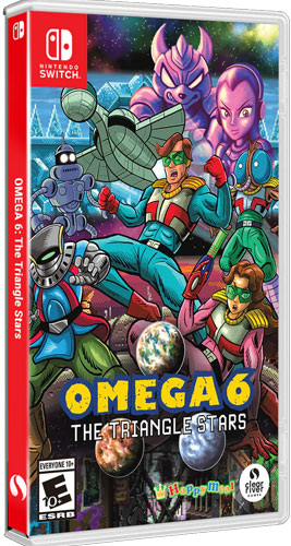 Omega 6 Triangle Stars  SWITCH  US 
 Limited Run