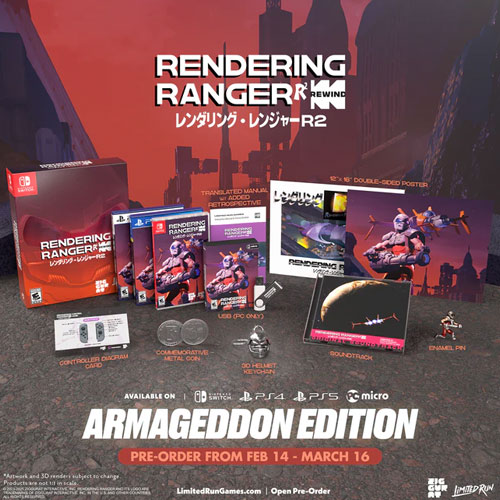 Rendering Ranger R2 Armageddon E.  SWITCH  US 
 Limited Run (REWIND)