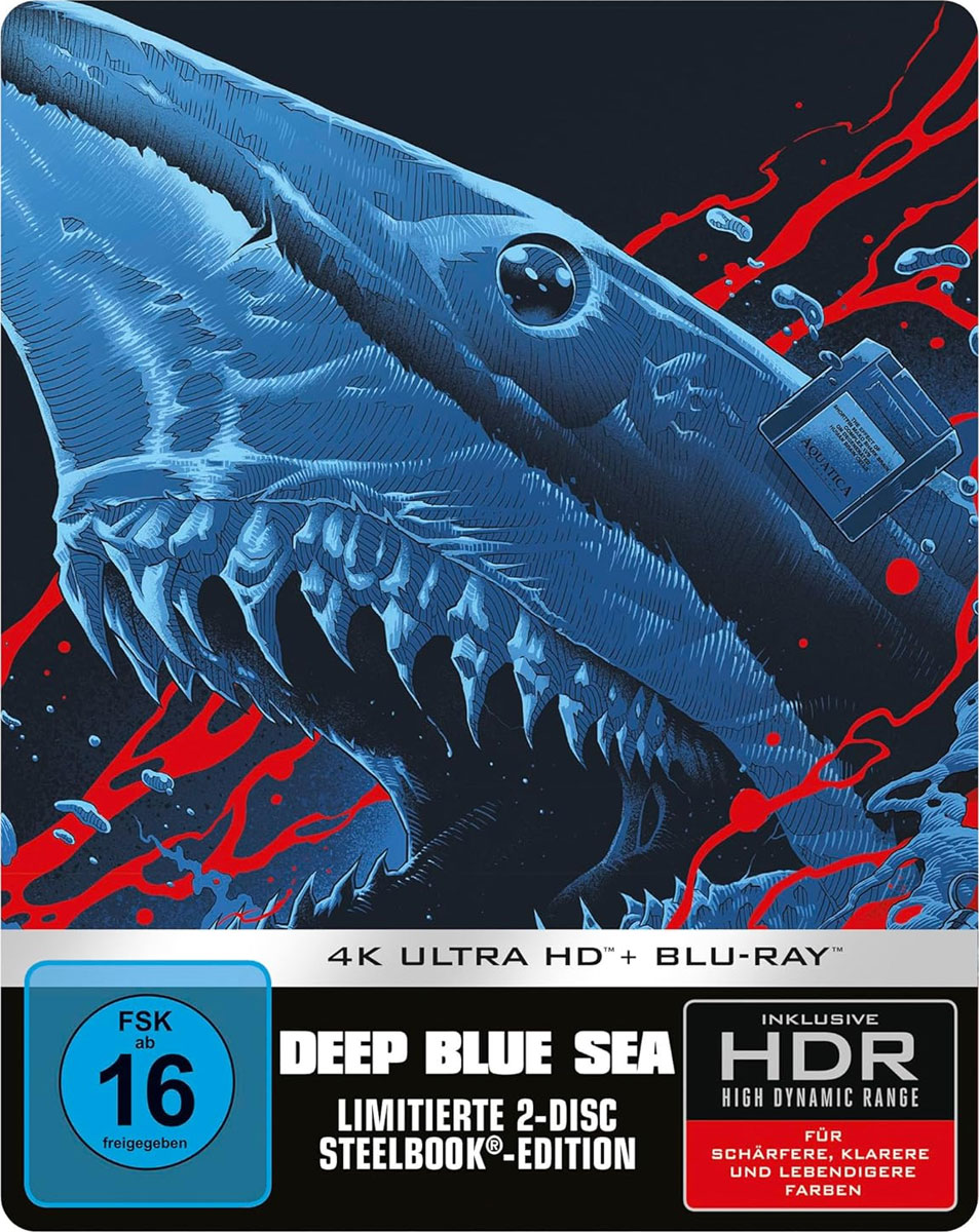 Deep Blue Sea (UHD+BR) LE -SB- 
Limited Steelbook, 4K