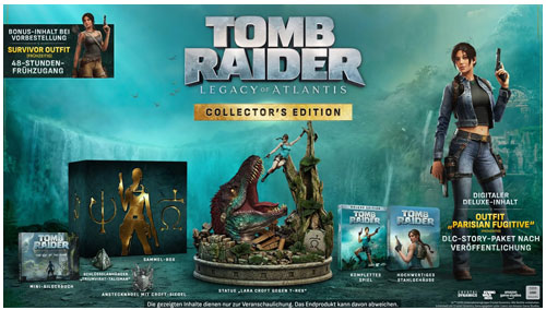 Tomb Raider  Legacy of Atlantis  PS-5  C.E.
