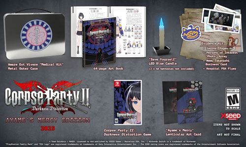 Corpse Party 2: Mercy Limited E.  SWITCH  US 
 Darkness Distortion