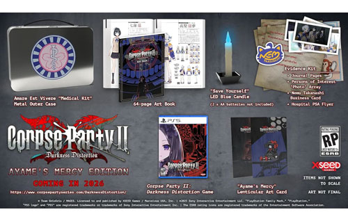 Corpse Party 2: Mercy Limited E.  PS-5  US 
 Darkness Distortion