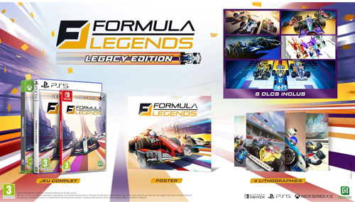 Formula Legends  PS-5  Legacy Edition  PEGI