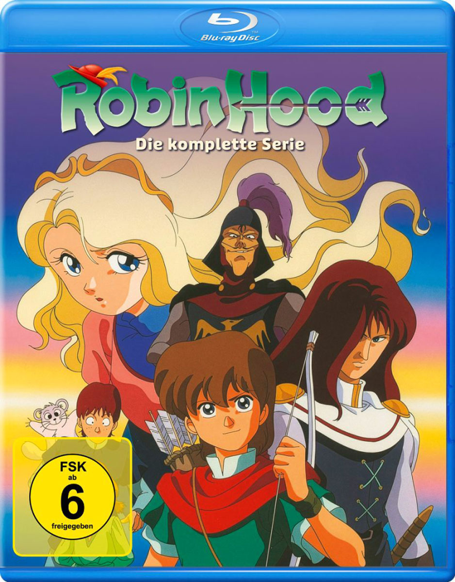 Robin Hood - Die komplette Serie (BR) 6Disc 
Min: 1279/DD2.0/VB incl. Film