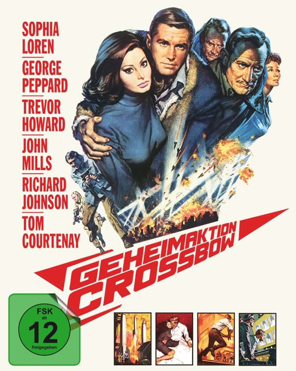 Geheimaktion Crossbow (BR+DVD) LE Mediabook 
Limited Edition, 2Disc