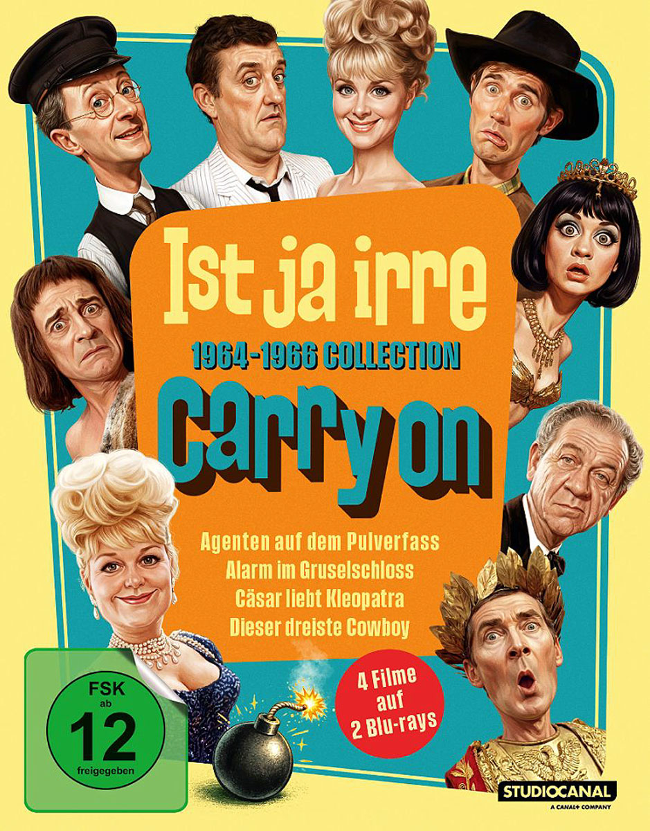 Ist ja irre - 1964-1966 Collection (BR) 2Disc 
4Filme