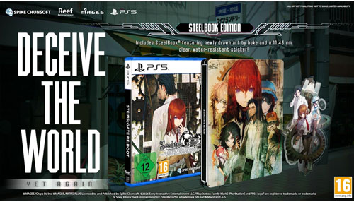Steins Gate Re:Boot  PS-5  Steelbokk E.