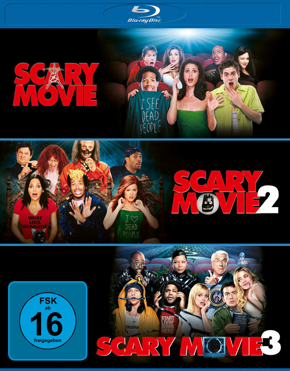 Scary Movie 1-3 (BR) 
3Disc