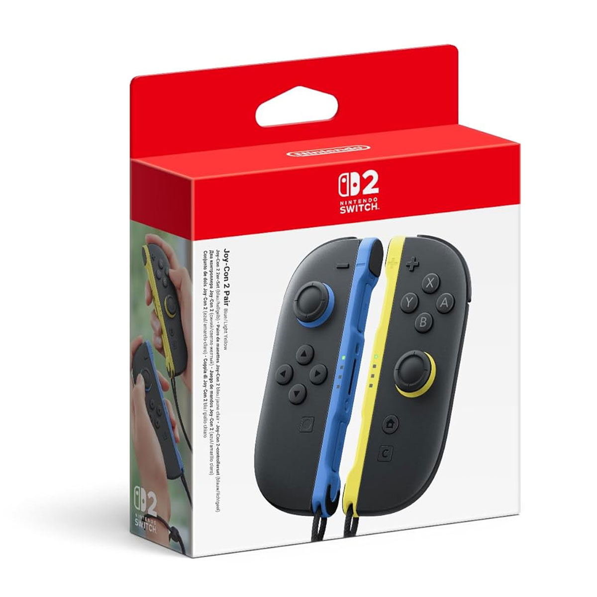NSW2  Controller Joy-Con 2er blau/hellgelb